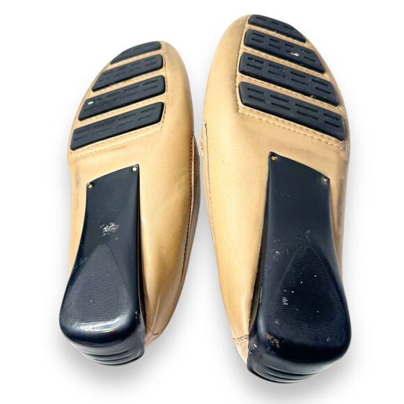 Robert Zur Perlata Shell True Glove Tan Leather Driving Loafers Women’s Size 7.5 - Picture 9 of 10